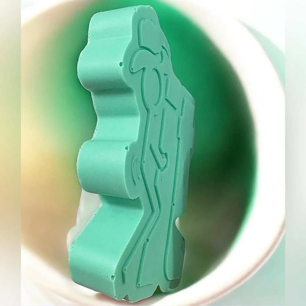 Pine tree soap handmade 5x3in 7oz shea butter based